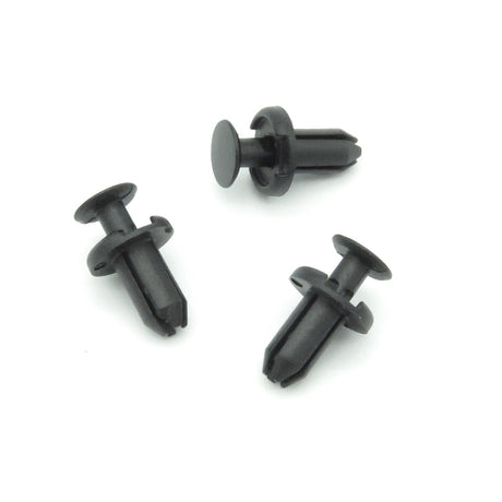 Push Fit Rivet, 5mm, Black