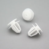 Interior Trim Clips, White