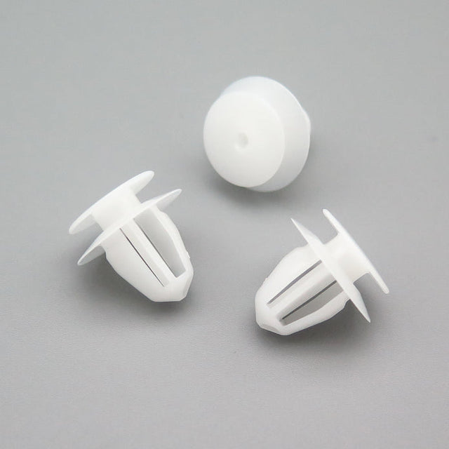 Interior Trim Clips, White