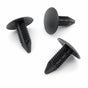 Fir Tree Clip, 6mm Hole, Black