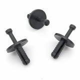 Push Fit Plastic Rivet, Black