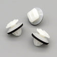 Trim Panel Clip, White with Washer