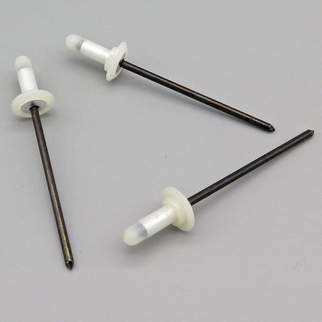 Plastic Blind Rivet with Steel Pin, 4mm