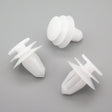 Interior Trim Panel Clips, White
