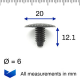 Fir Tree Clip, Black - image 2