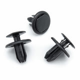 Push Fit Plastic Rivet, Black
