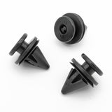 Trim Moulding Clips, Black