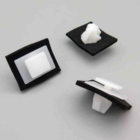 Trim Moulding Clip, White
