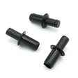 6mm Push Pin Expanding Plastic Rivet, Black