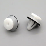 Trim Moulding Clip, White with Washer - image 3