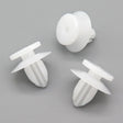 Plastic Screw Grommet, White,