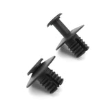 6.5mm Push Fit Plastic Rivet, Short Reach, Black - image 3