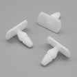 Trim Moulding Retainer Clip, White