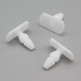 Trim Moulding Retainer Clip, White