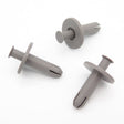 8mm Push Fit Plastic Rivet, Grey