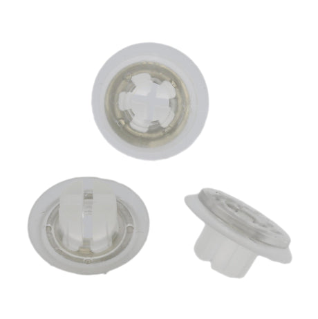 Moulding Positioning & Retaining Clip, Clear with Metal