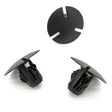 Button Clip, Black