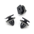 Moulding Clips, Black with Foam Washer