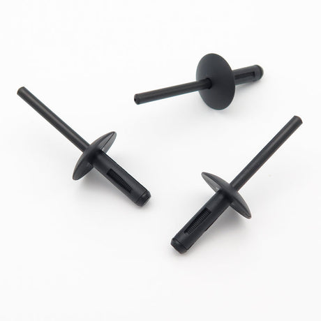 Plastic Blind Rivet, Black