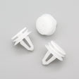 Interior Trim Panel & Moulding Clip, White