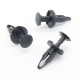 Push Fit Rivet, Black, 7mm Hole