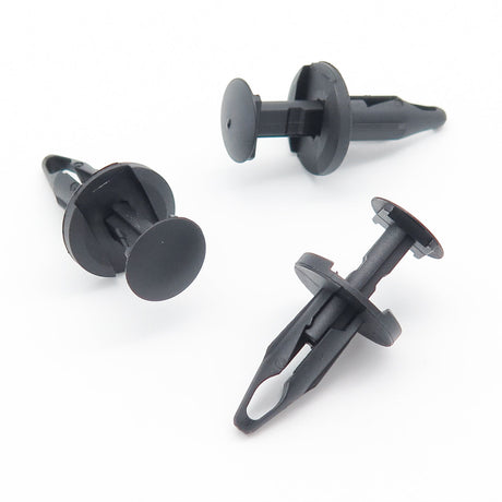 Push Fit Rivet, Black, 7mm Hole