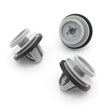 Plastic Trim Panel Clip, Grey