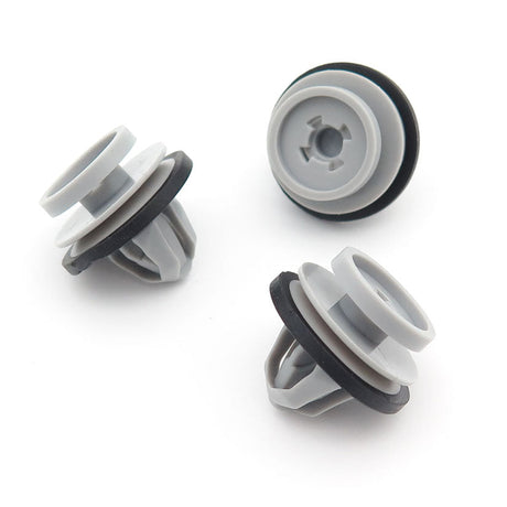 Plastic Trim Panel Clip, Grey