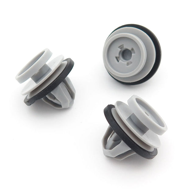 Plastic Trim Panel Clip, Grey