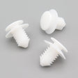 Fir Trim Stem Moulding Clip, White