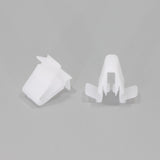 Snap Fit White Trim Clip - image 2