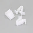 Snap Fit White Trim Clip