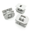 Side Skirt Sill Moulding Clip, Grey