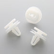 Trim Moulding Clip, White