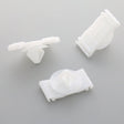 Moulding Clip, White