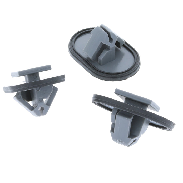 Moudling Clip, Grey with Rubber Seal - image 3