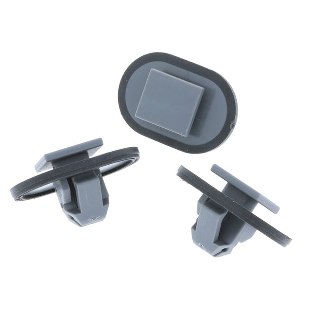 Moudling Clip, Grey with Rubber Seal