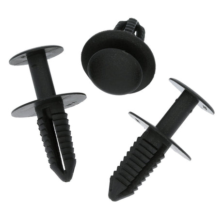 Push Fit Plastic Clip, 8mm Hole