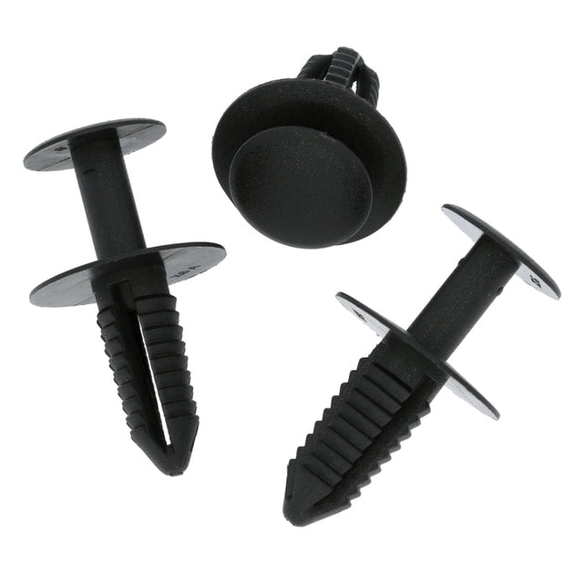 Push Fit Plastic Clip, 8mm Hole