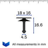 Trim Retainer Clip - image 2
