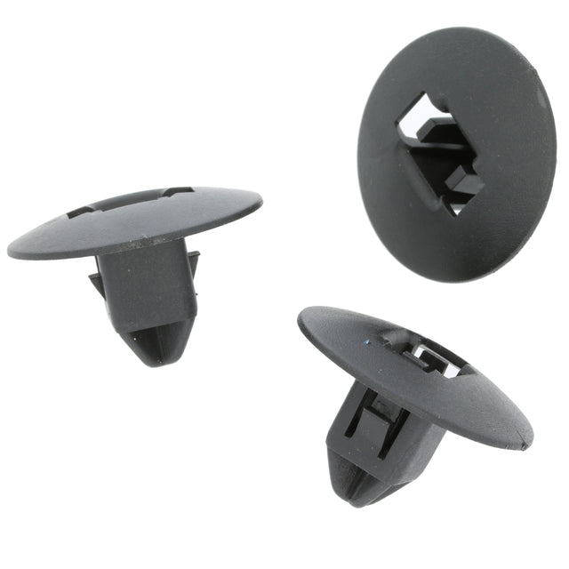 Push Button Clip, Black