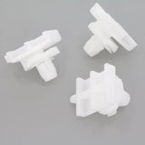 Side Skirt & Sill Moulding Clip, White