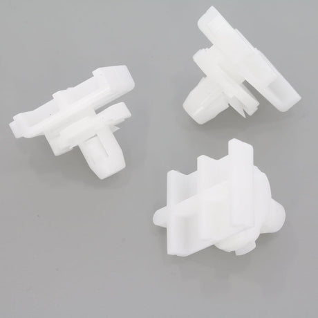 Side Skirt & Sill Moulding Clip, White