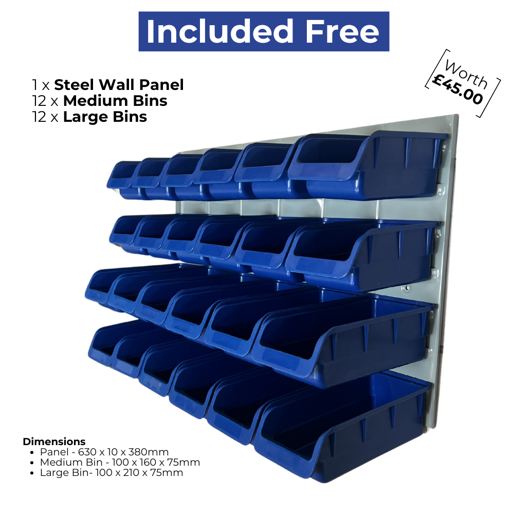 3100pc Nut, Bolt & Washer Pack