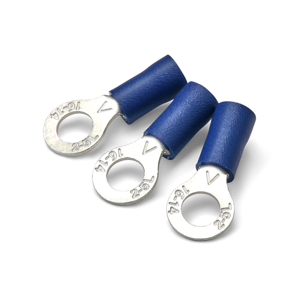 5mm Blue Ring Terminal - Pack of 100