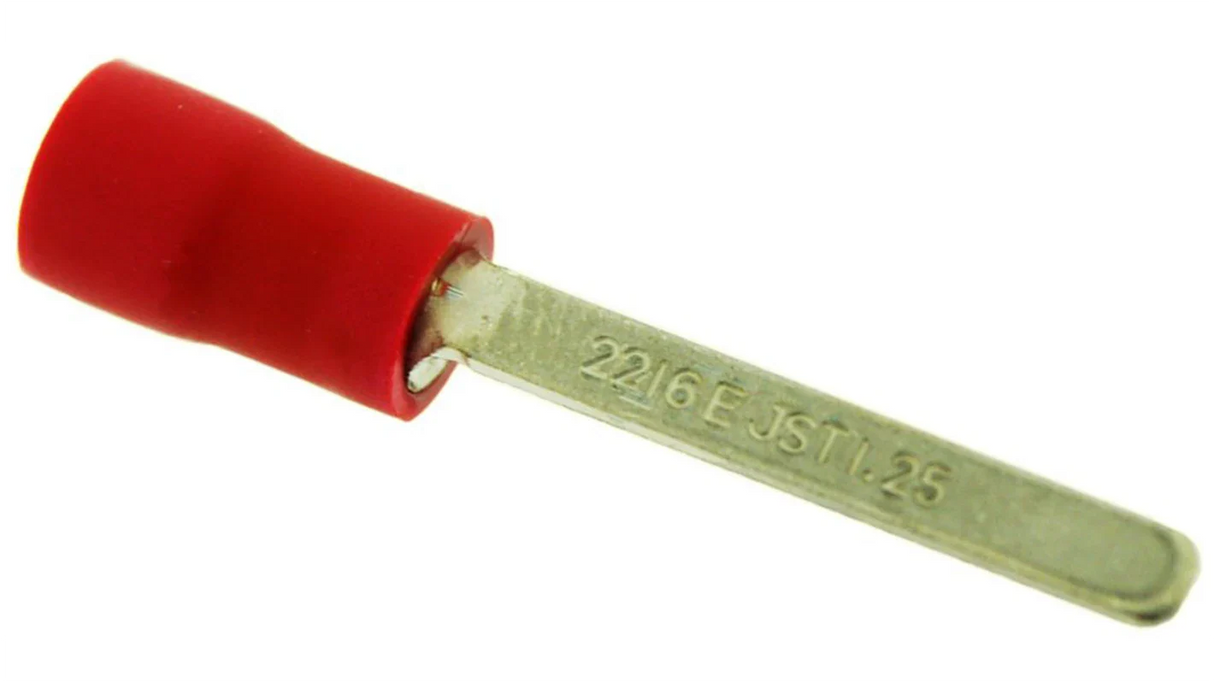 Red 2.3mm Male Blade Terminal