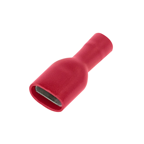 Red 6.3mm Female Push-on Ful/Ins Terminal