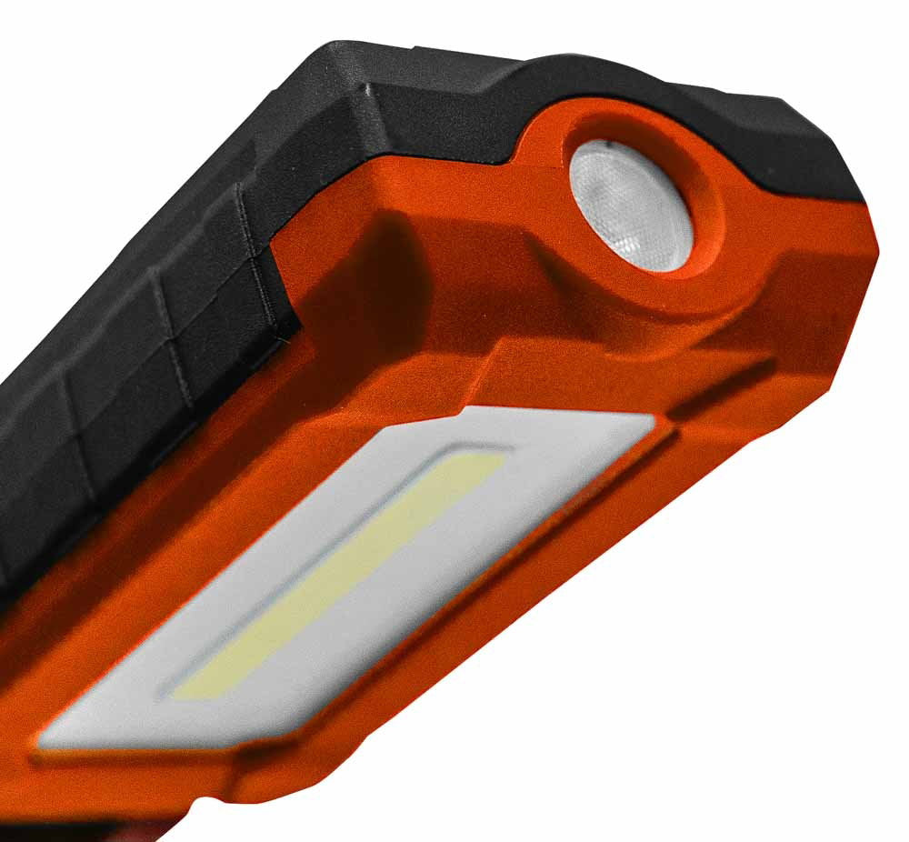 Powerhand 600 Lumen Rechargeable Pocket Torch - Orange