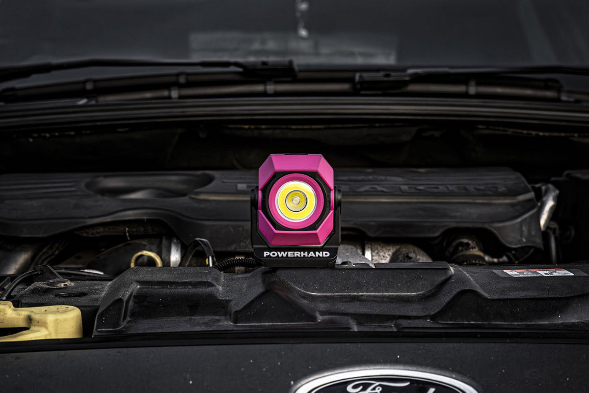 Pink 400 Lumen Rechargeable Pocket Light