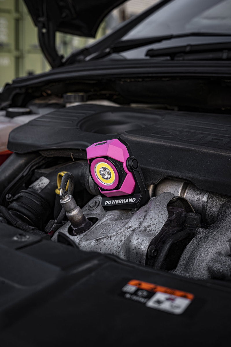 Pink 400 Lumen Rechargeable Pocket Light
